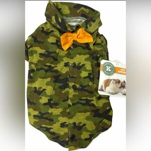 Camouflage Dog Top
